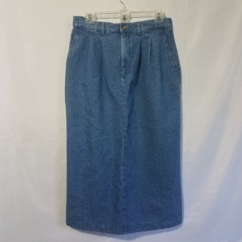 Vintage Lee Denim Skirt Size 10